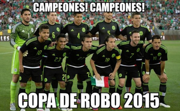 Los memes que dejó la final de Copa Oro entre México y Jamaica