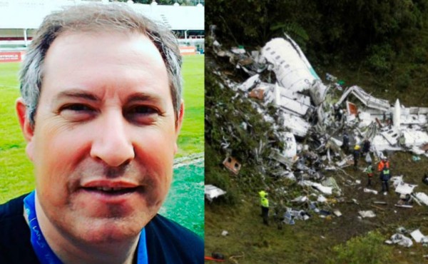 Periodista tras la tragedia del Chapecoense: 'Dios me dio una segunda oportunidad'