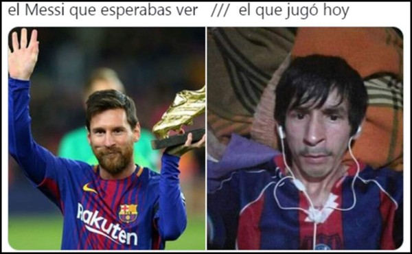 Barcelona, ridiculizado con los memes luego de empatar ante Alavés