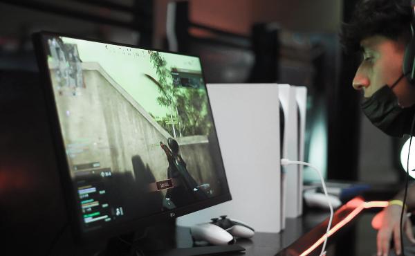 El espacio de Coca-Cola, con las consolas PlayStation 5, permitieron la realización de múltiples partidas de Call of Duty: Warzone.