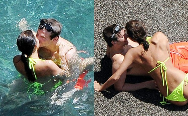 Entre rumores de embarazo, playas y besos, así es la vida de Irina Shayk lejos de Cristiano