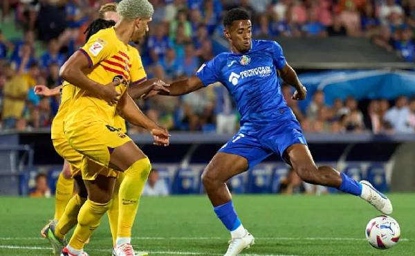 Choco Lozano vive su cuarta temporada en La Liga de España, pero con el Getafe no ha jugado casi nada.