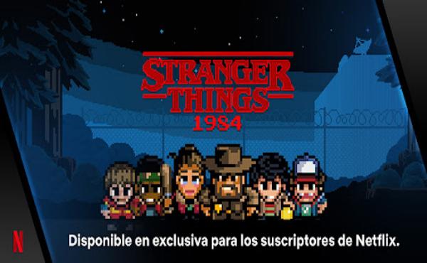 Stranger Things 1984 es uno de los varios juegos exclusivos de Netflix, que solo pueden jugarse si se es suscriptor.