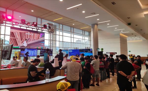 Un recuerdo del último torneo que se llevó a cabo, de Fortnite, en Mall Multiplaza, San Pedro Sula.