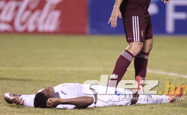 Las mejores imágenes del amistoso Honduras-Venezuela