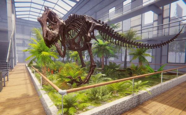 La atención al detalle de los fósiles es destacable.