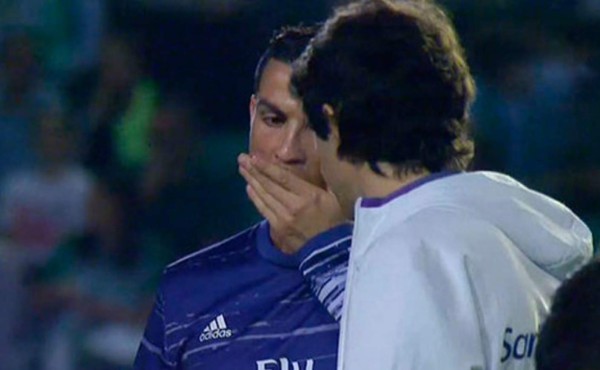 La misteriosa pastilla que tomó Cristiano Ronaldo en el juego ante el Betis