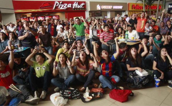 Ambiente en Honduras del clásico Real Madrid-Barcelona
