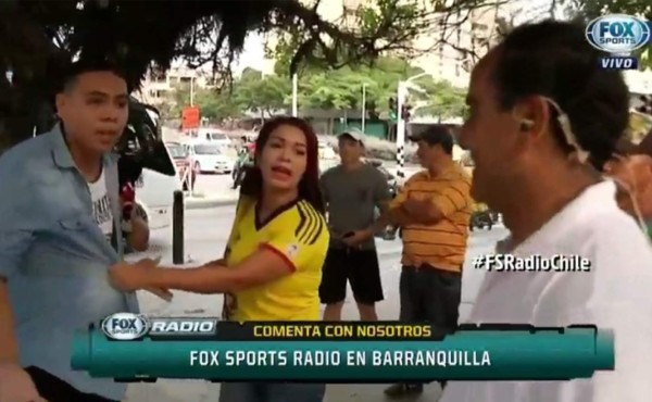 VIDEO: Periodistas de Fox Sports le juegan una broma pesada a su compañero en Colombia