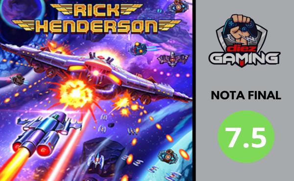 [Reseña] Rick Henderson, un retro shooter espacial que nos regresa de golpe a las máquinas de arcade