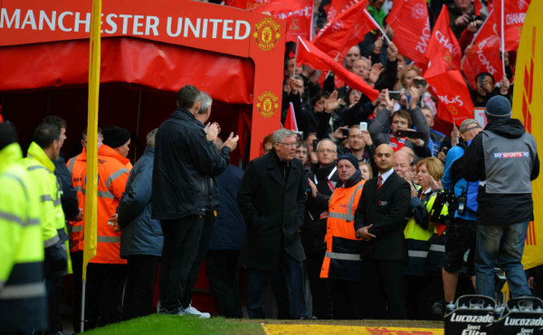 Alex Ferguson y su histórica despedida del Manchester United.