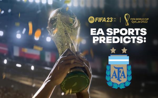 La predicción de EA Sports determinó que Argentina sería Campeón de Qatar 2022.