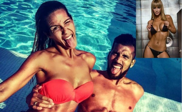 La esposa de Ezequiel Garay: 'Estoy encantada con mi busto'