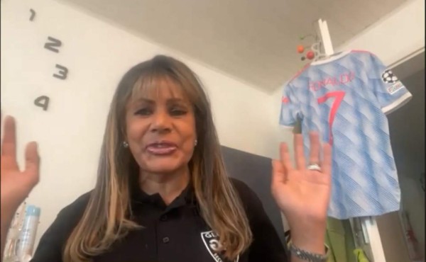 Habló la mujer que quedó noqueada por un pelotazo de Cristiano Ronaldo y revela un viejo cruce: ''Me insultó''