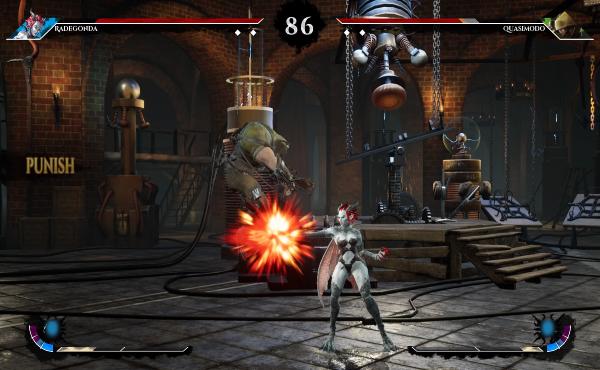 El manejo de los personajes puede, en un principio, sentirse tosco, pero finalmente uno se acostumbra.