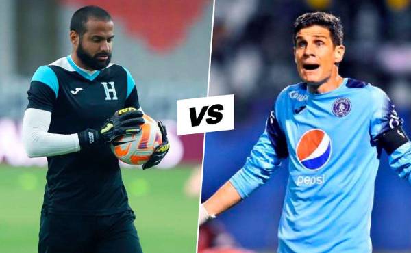 Edrick Menjívar y Jonathan Rougier han sido los mejores porteros en los últimos torneos de Liga Nacional.