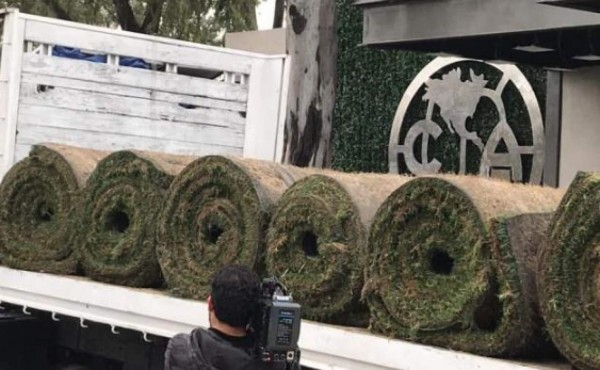 Sin pasto: Así de feo luce el Estadio Azteca previo a la liguilla en México
