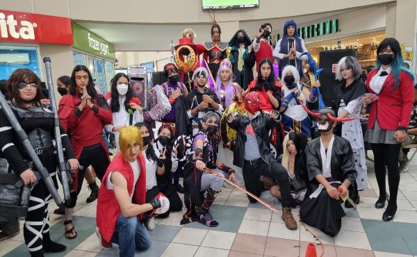 Celebración de la Anime World Convention en la ciudad de Danlí.