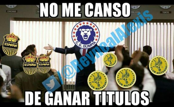 ¡Los mejores memes del Olimpia campeón de Honduras!