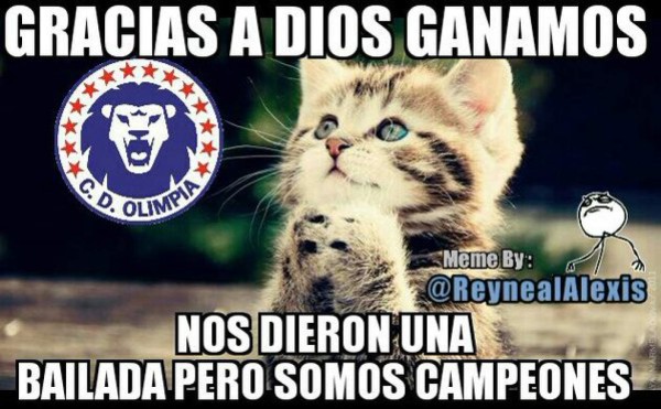 ¡Los mejores memes del Olimpia campeón de Honduras!