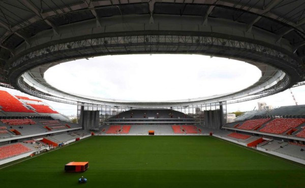 Ekaterimburg Arena, el estadio más raro del Mundial de Rusia 2018