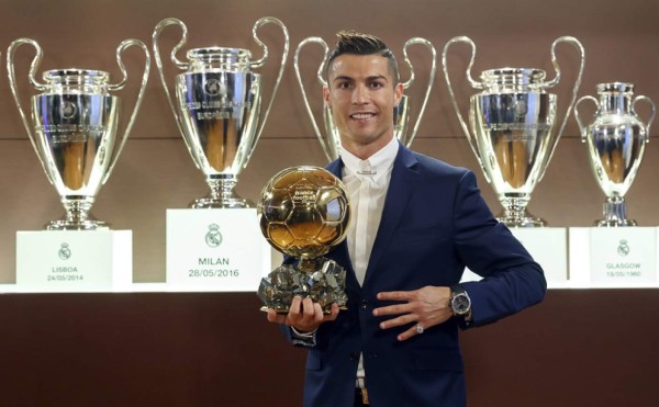La evolución de Cristiano Ronaldo desde su primer Balón de Oro