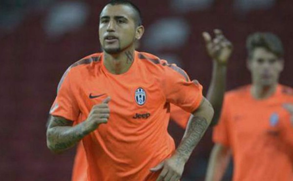 Arturo Vidal vuelve a entrenar con la Juventus
