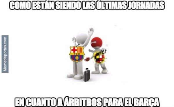 ¡Imperdibles! Por fin los memes están a a favor del Barcelona