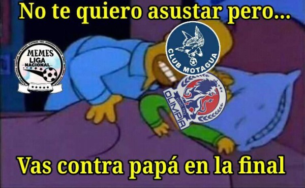 Afición ya calienta la final entre Olimpia y Motagua con divertidos memes