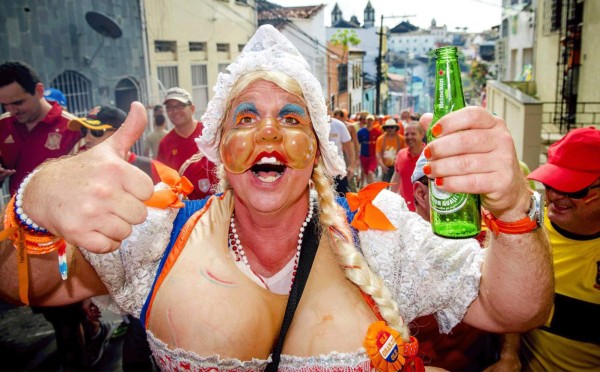 España - Holanda: las espectaculares fotos del ambiente.
