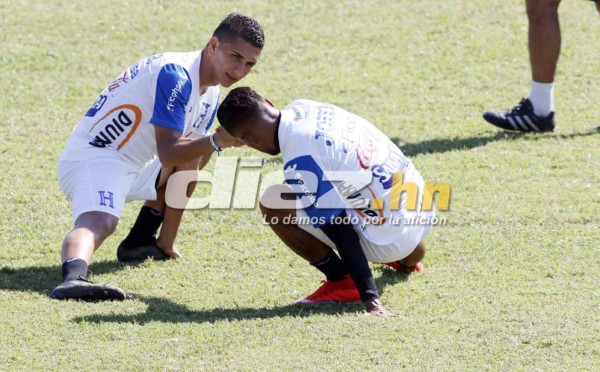 Así fue el último entreno de Honduras antes del amistoso con Belice