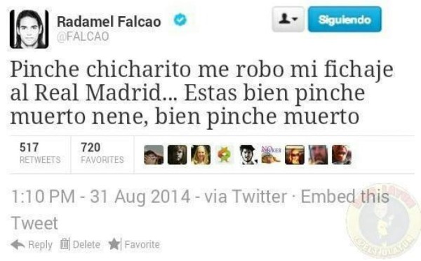 Aficionados se burlan de la llegada de Chicharito al Real Madrid
