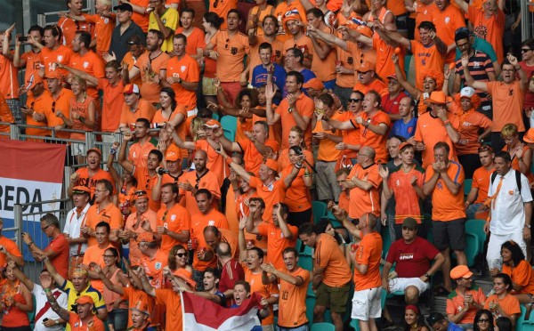 España - Holanda: las espectaculares fotos del ambiente.