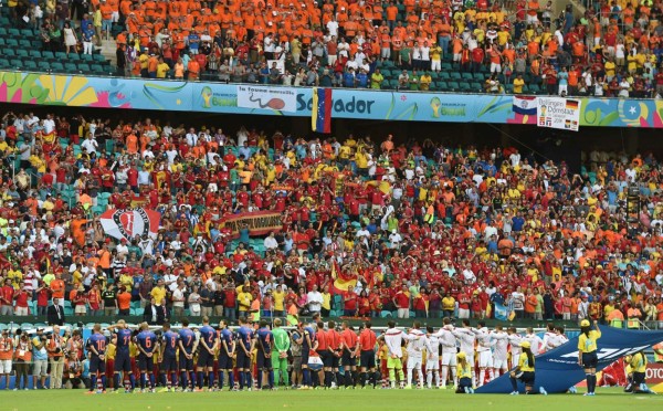 España - Holanda: las espectaculares fotos del ambiente.