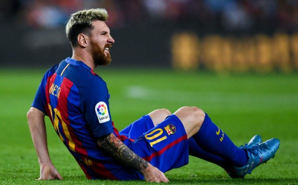 Lionel Messi fue baja del Barcelona ante el Málaga por vómitos