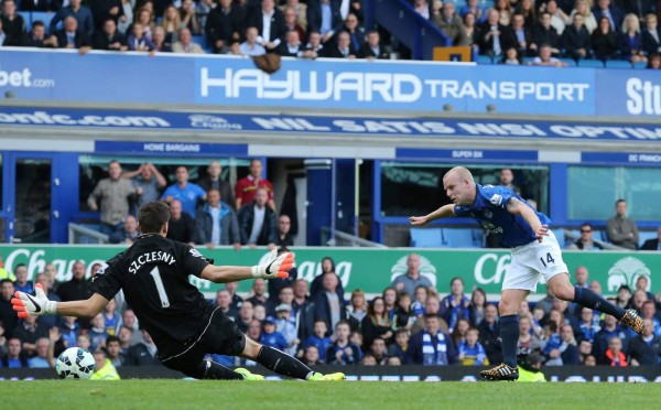 El Arsenal evitó la derrota sobre el cierre ante el Everton