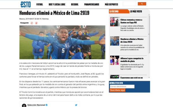 Prensa internacional ataca a México tras caer ante Honduras: 'Tricolor de tercera'
