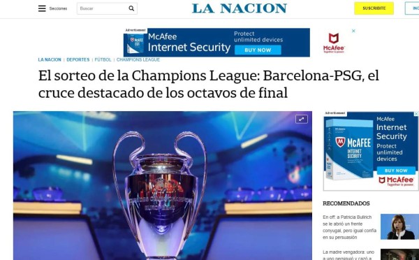 Sorteo de la Champions League: Barcelona-PSG, el cruce del morbo entre Messi y Neymar