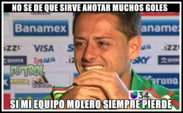 Chicharito Hernández brilla con sus goles y arrasa con los memes