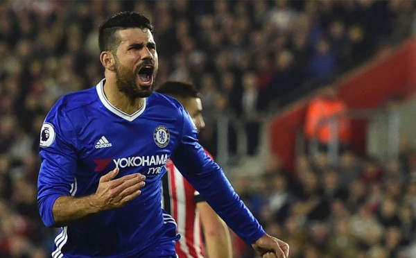 Diego Costa marca y mantiene liderato de goleadores de la Premier League