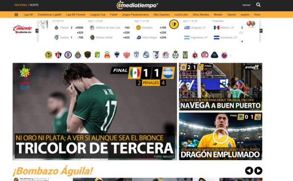 Prensa internacional ataca a México tras caer ante Honduras: 'Tricolor de tercera'