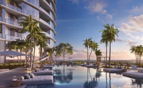 Con club privado y comedor frente al mar: El lujoso piso 26 que compró Alexis Sánchez en Miami