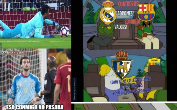 Los mejores memes del lunes en el mundo del fútbol