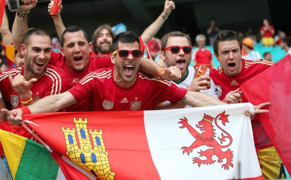 España - Holanda: las espectaculares fotos del ambiente.