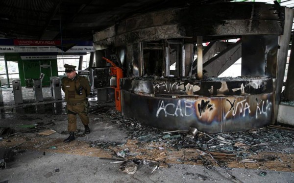 Disturbios, sangre y muertos... ¡Santiago de Chile, sede de la final de Copa Libertadores en crisis social!