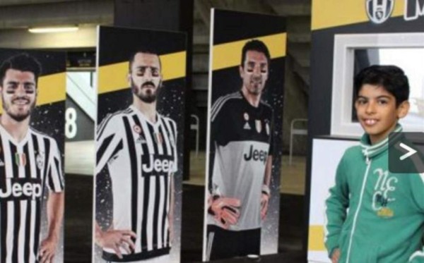 La Juventus ficha a un niño prodigio palestino de 10 años
