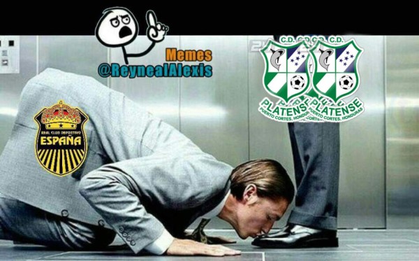 Afición acribilla de divertidos memes a Real España luego de no ver un triunfo