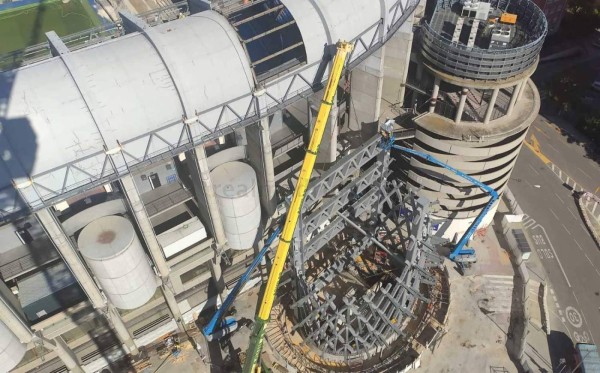 Real Madrid: Así avanzan las obras en el Santiago Bernabéu y está quedando espectacular