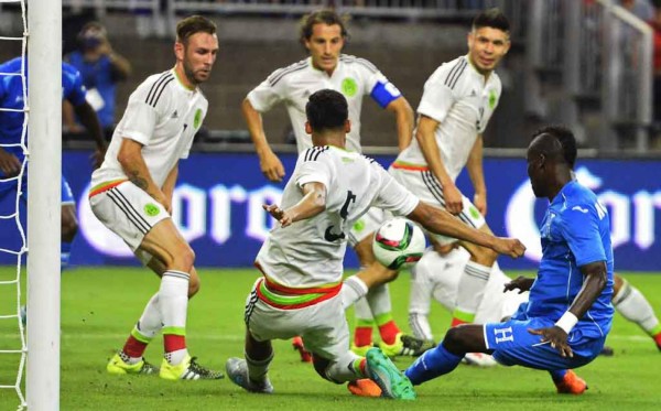 Imágenes del amistoso México-Honduras en el estadio NRG de Houston.