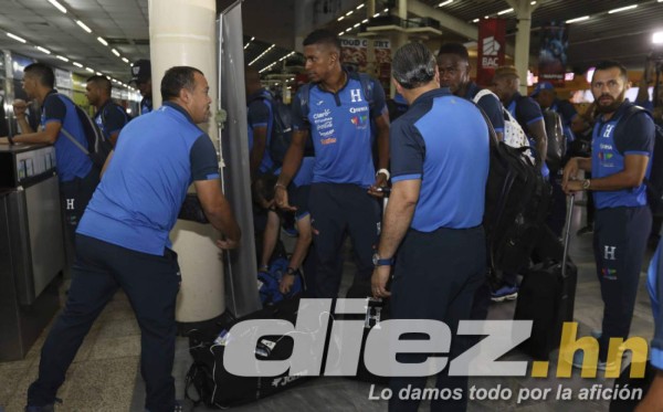 Los rostros de la Selección de Honduras previo al viaje a Trinidad y Tobago